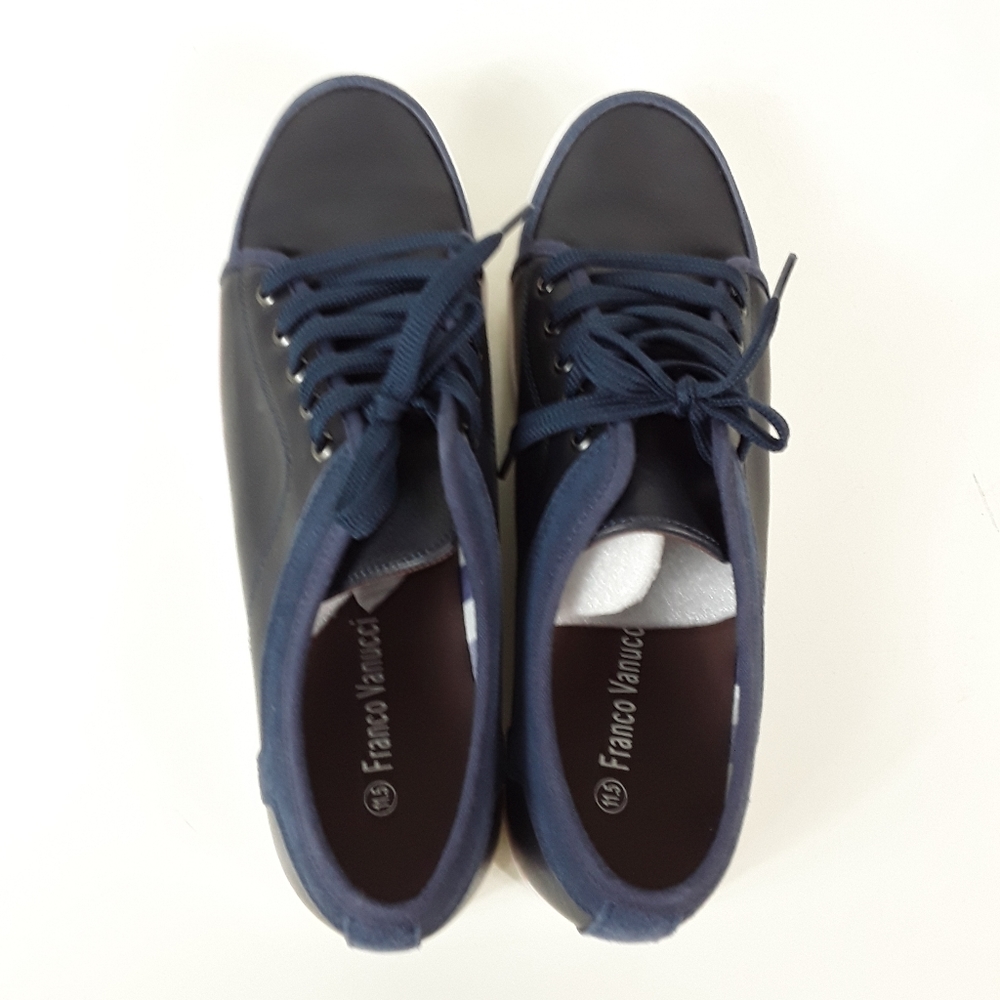 Nwot Franco Vanucci lace up sneakers size 11.5